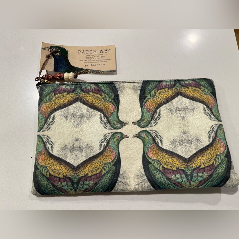 Patch NYC Grand Peacock Pouch